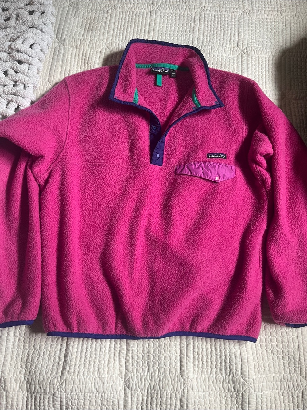Vintage Women’s 80 90’s Synchilla Snap-T pullover